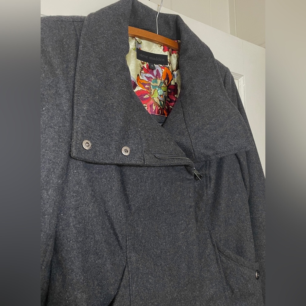 Steve Madden Jacket Gray Size Medium - image 3